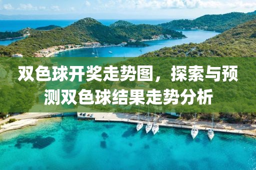 双色球开奖走势图，探索与预测双色球结果走势分析